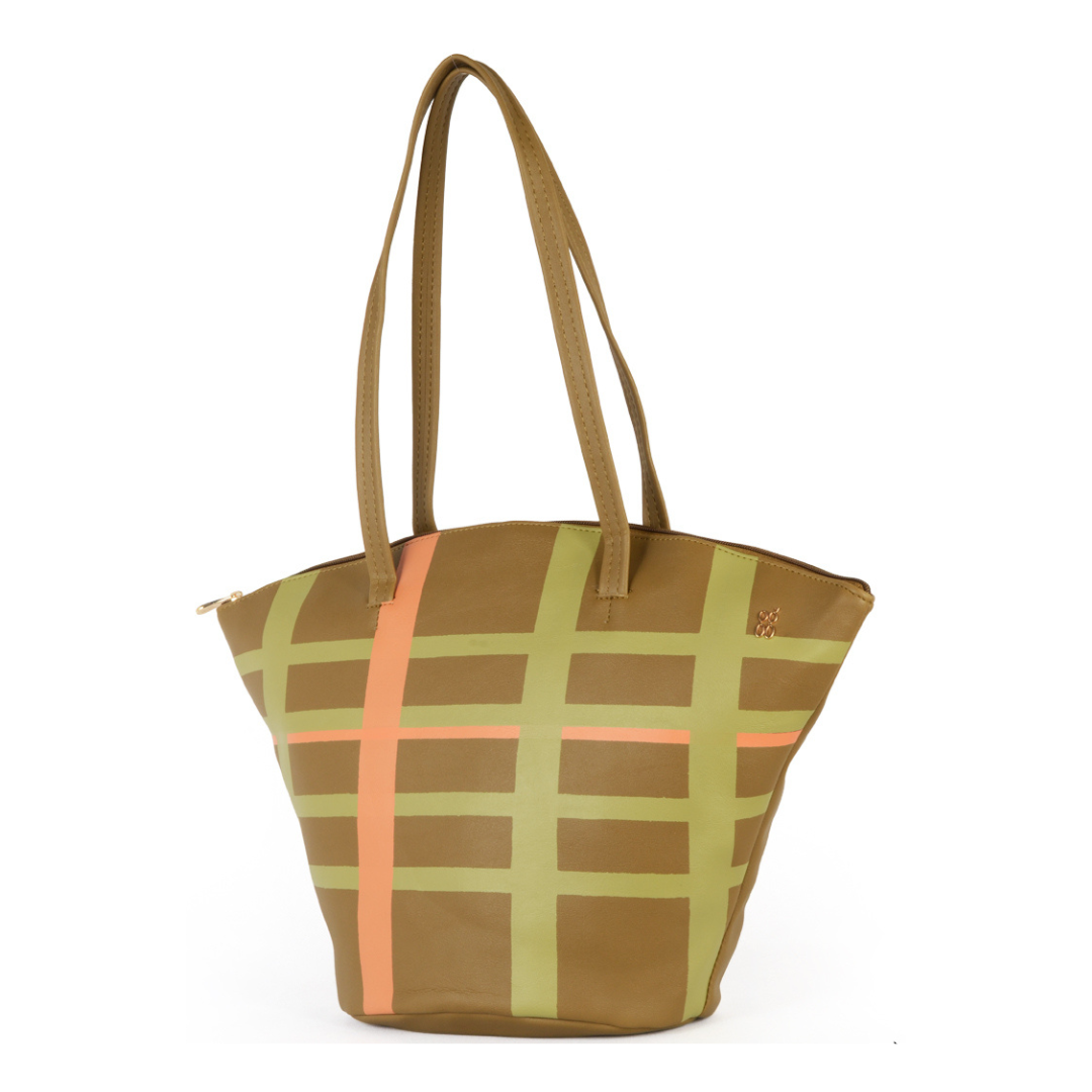 Razzle Green Large Tote Bags