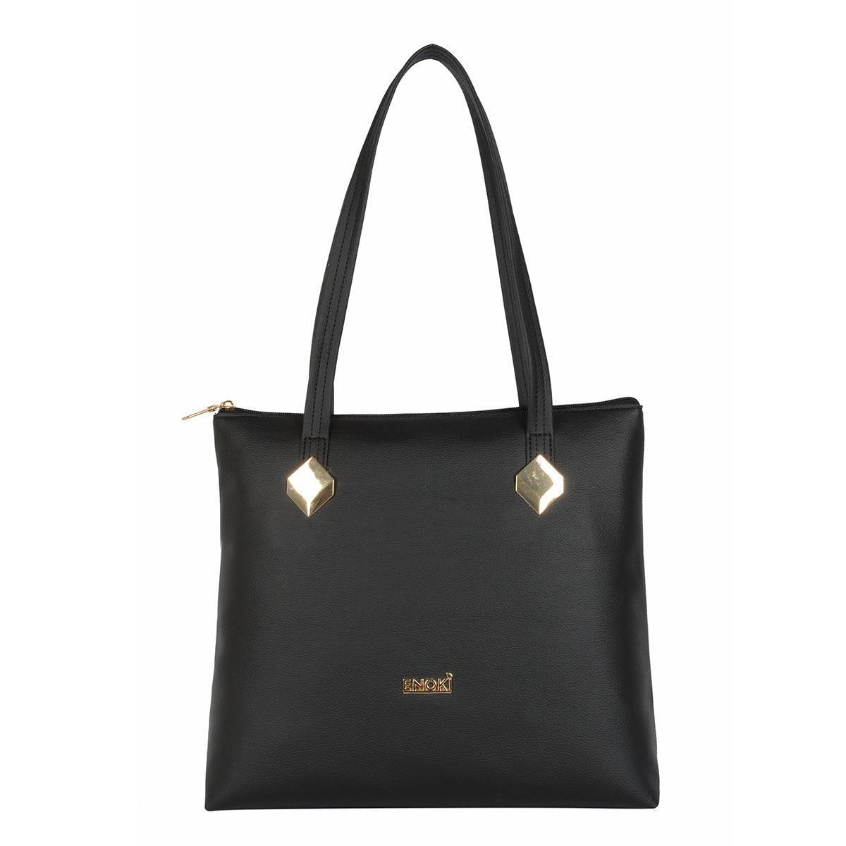 Jozu Black Medium Tote Bag