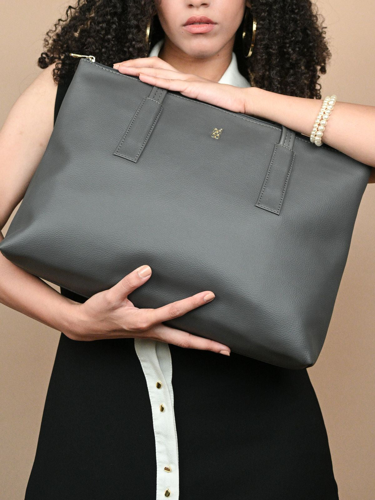 Bip Grey Large Laptop Laptop Bag