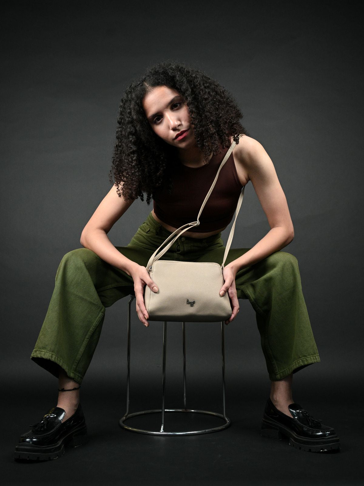 Vienna Beige XS Camera Bag Sling Bags