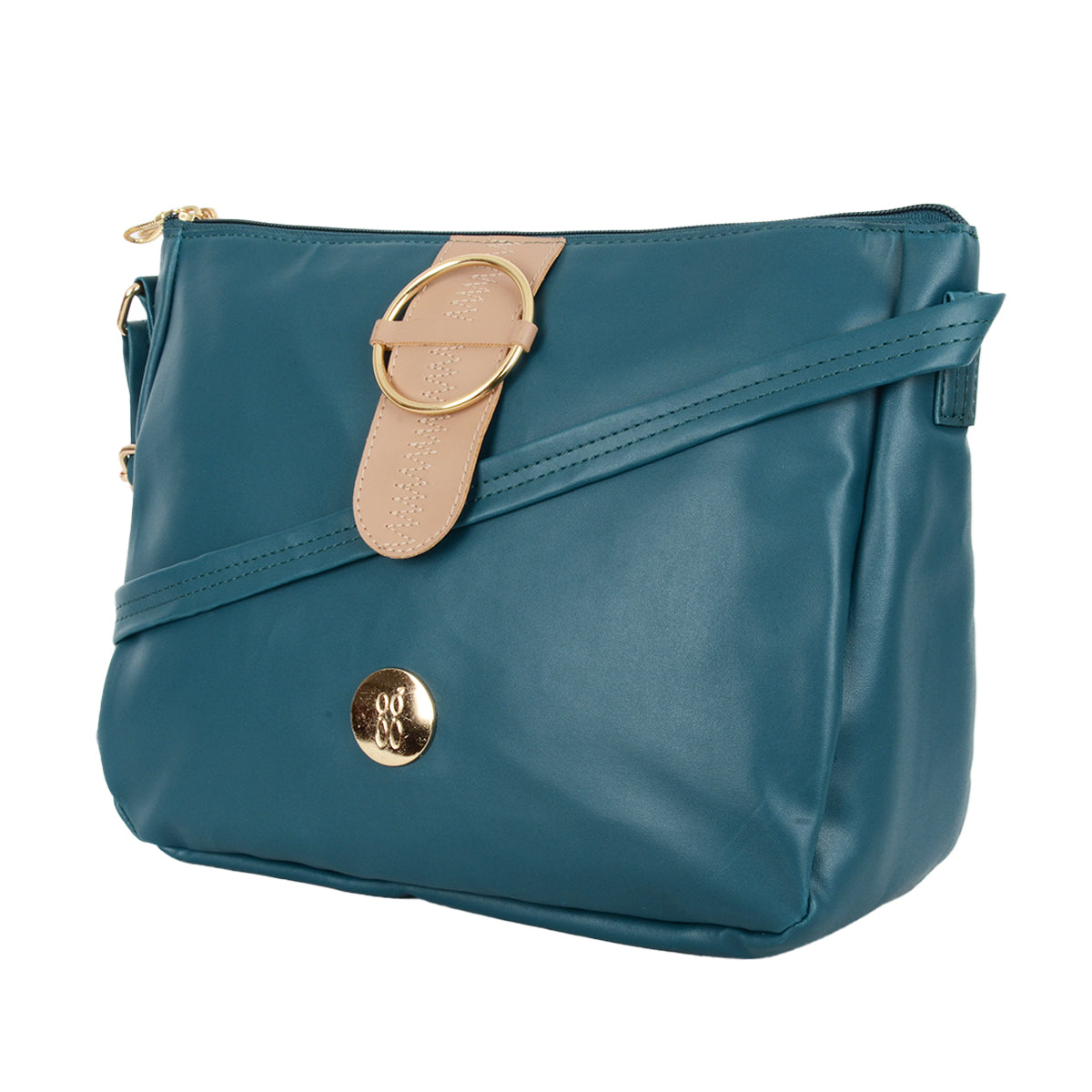 Levi Green Medium Saddle Bags-1