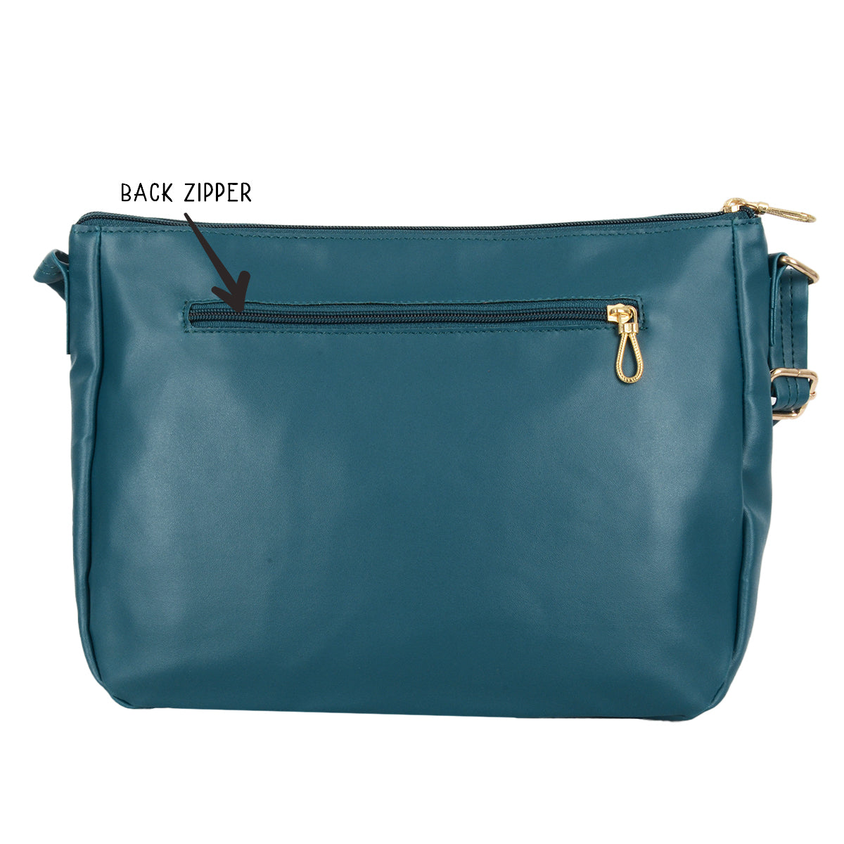 Levi Green Medium Saddle Bags-1