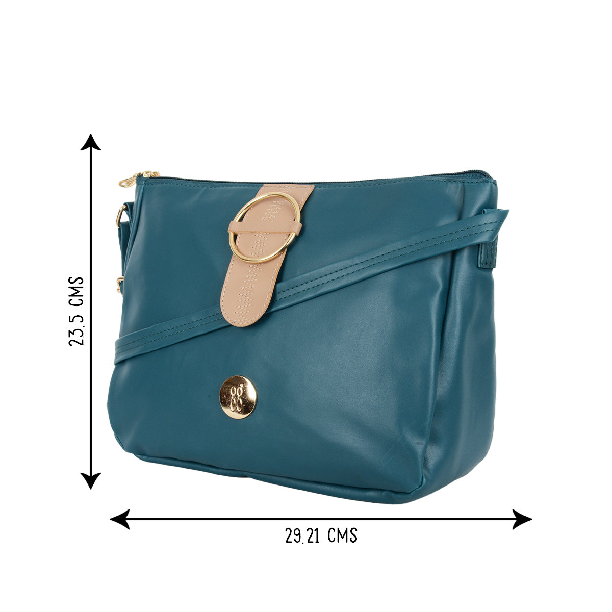 Levi Green Medium Saddle Bags-1