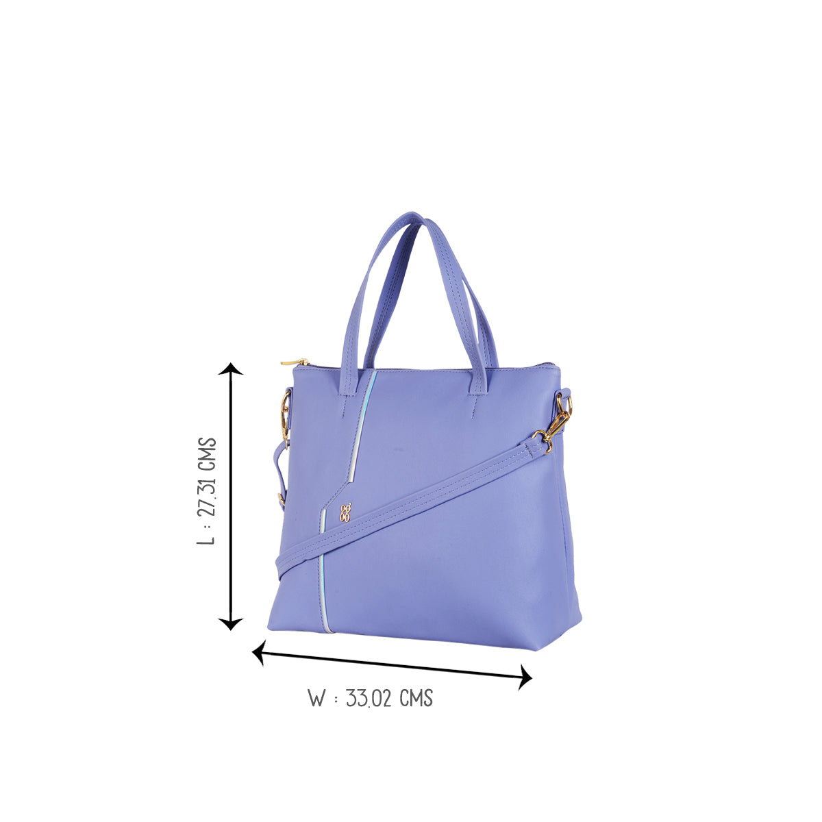 Movo Purple Medium Tote Bag