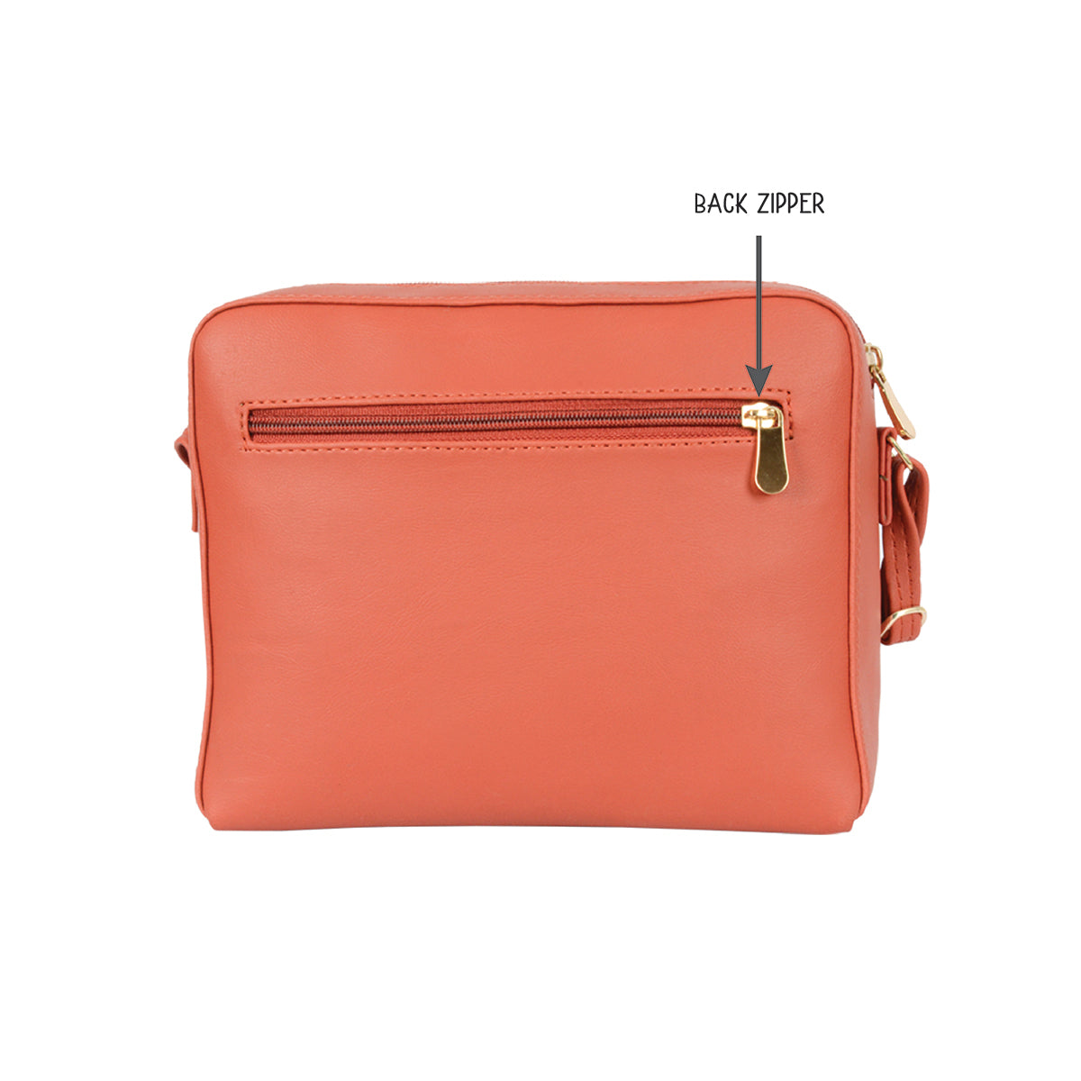 West Red Small Camera Sling Bag