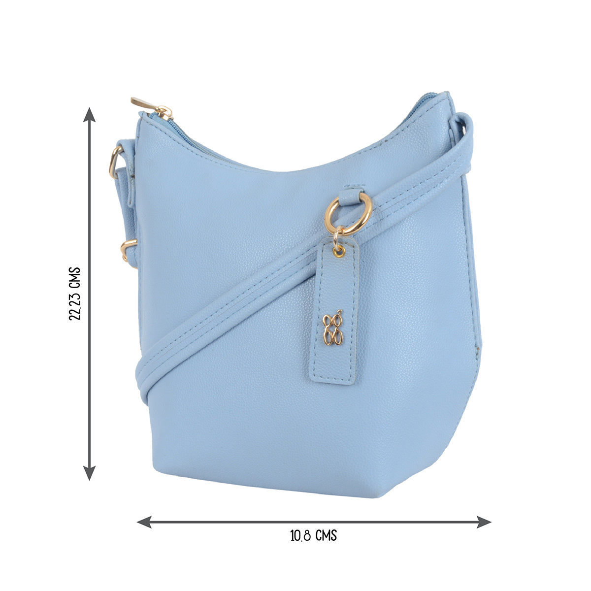 Menox 3T5 Blue Small Hobo Bags