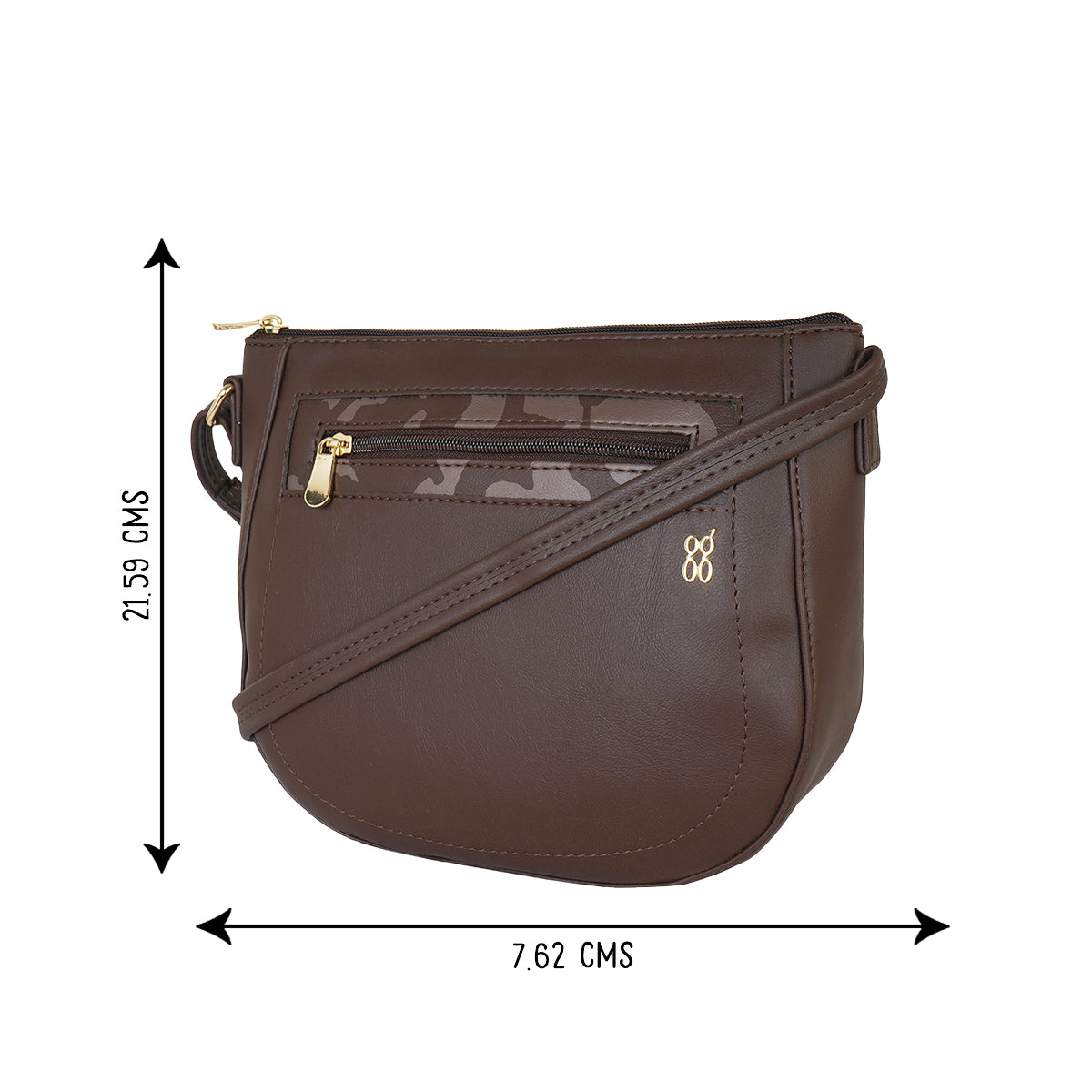 Kavy 3T5 Brown Small Saddle Bags