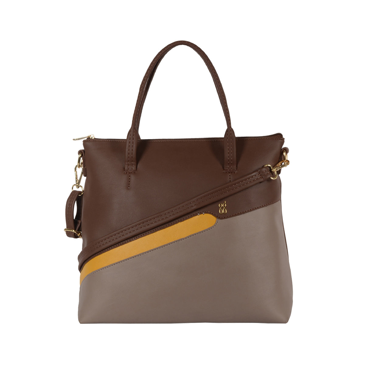 Orgy 3T5 Brown Medium Tote Bags