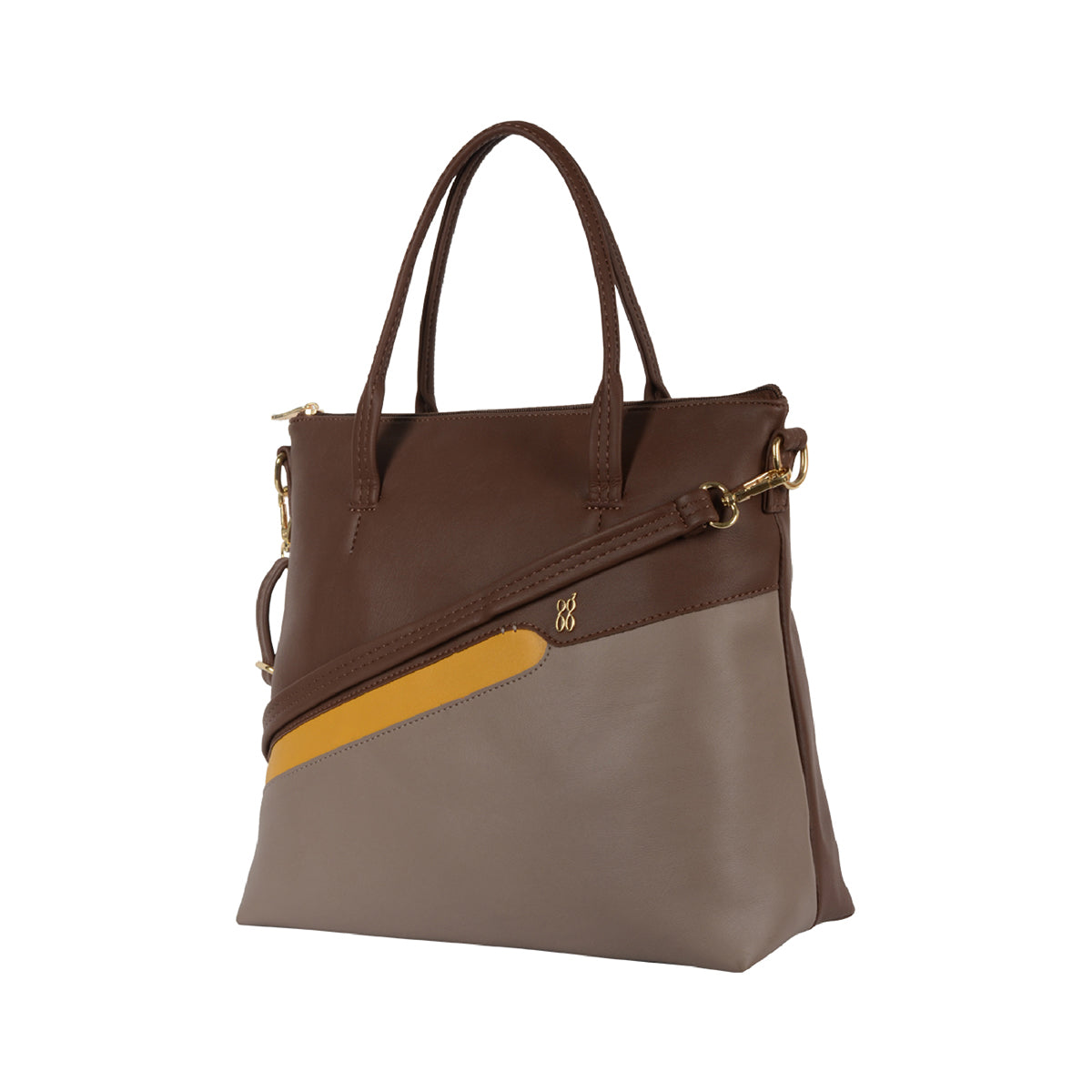 Orgy 3T5 Brown Medium Tote Bags