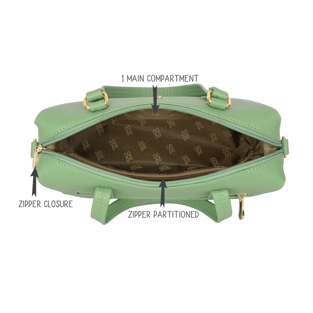 Rossi Green Small Bags