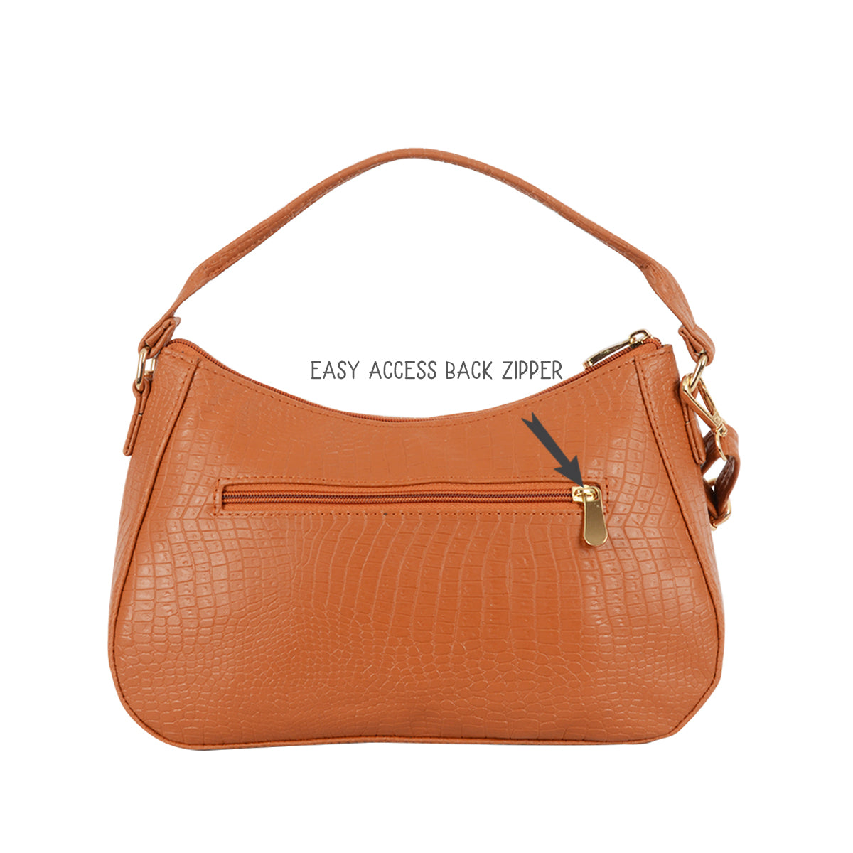 Temp 3T5 Tan Small Saddle Bags