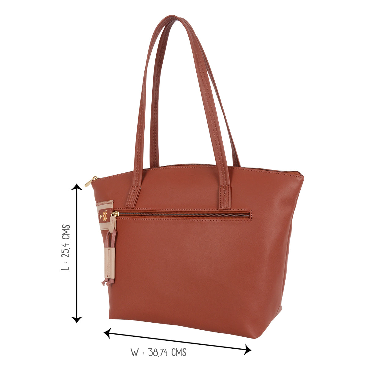 Alert 3T5 Tan Large Tote Bags