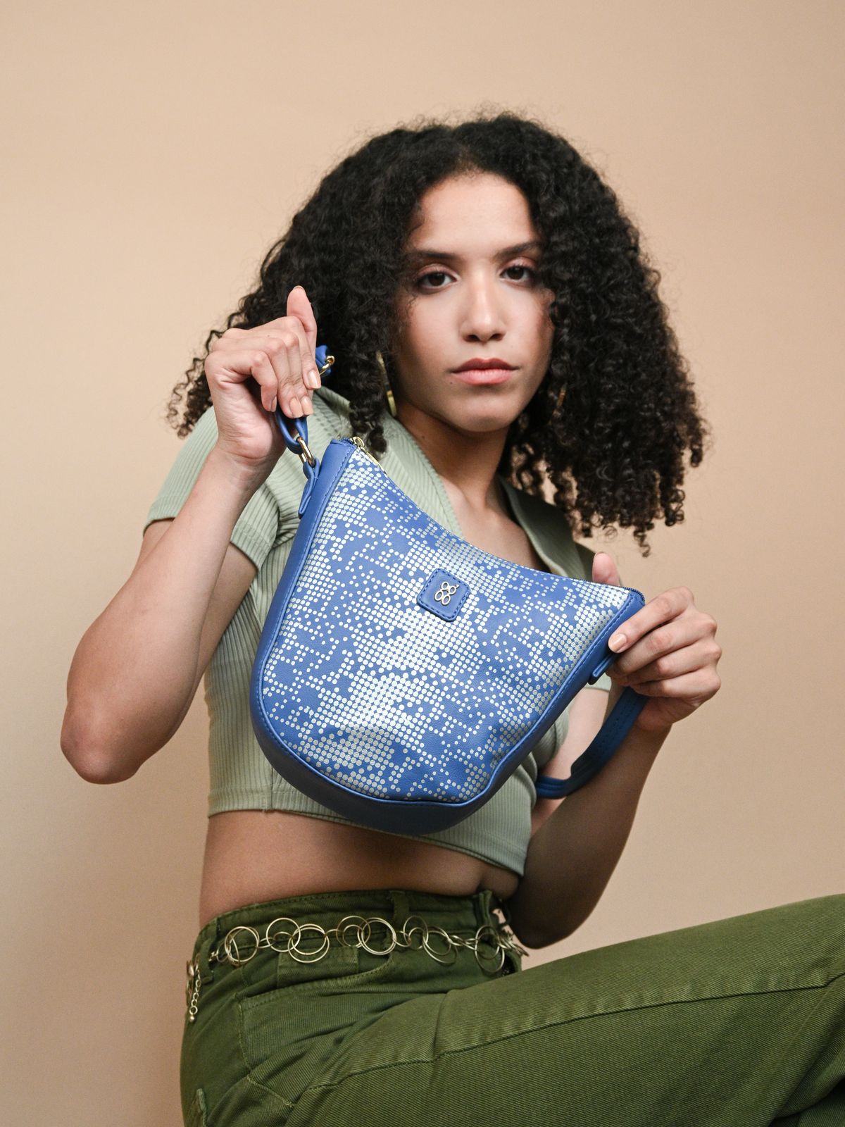 Tazeli 3T5 Blue Small Saddle Bags