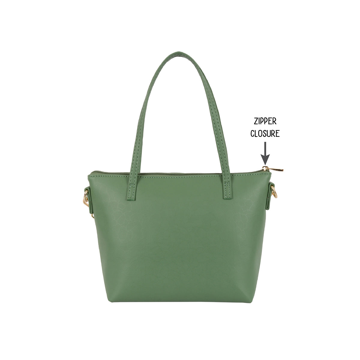 Zinal 3T5 Green Small Tote Bags