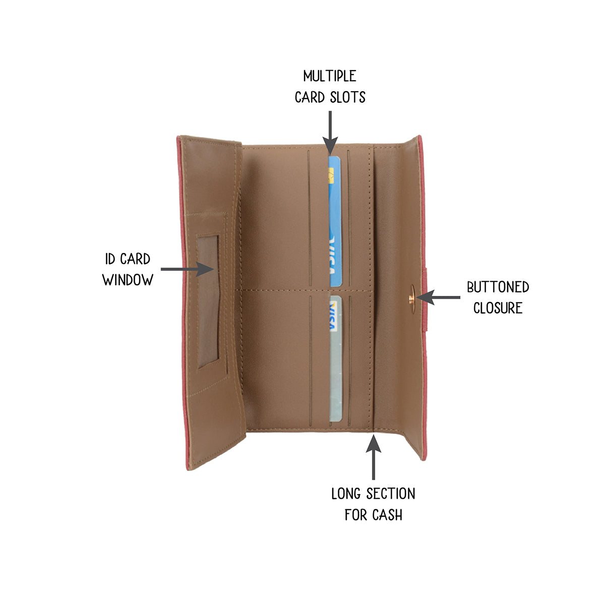 Kap Figt Large Laptop Handbag & Wallet Combo