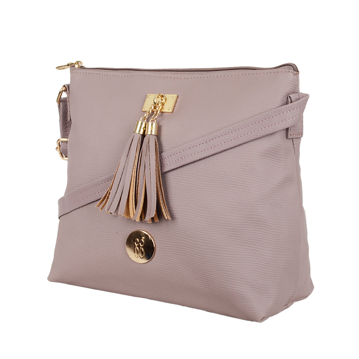 Carnel Purple Small Satchel Bags-1