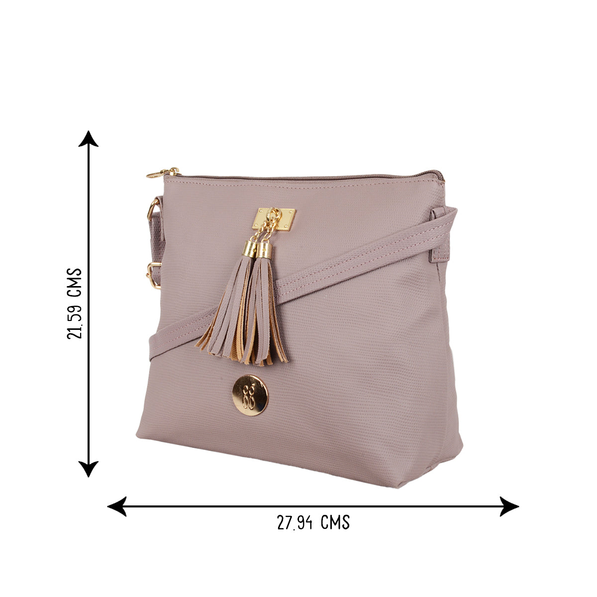 Carnel Purple Small Satchel Bags-1