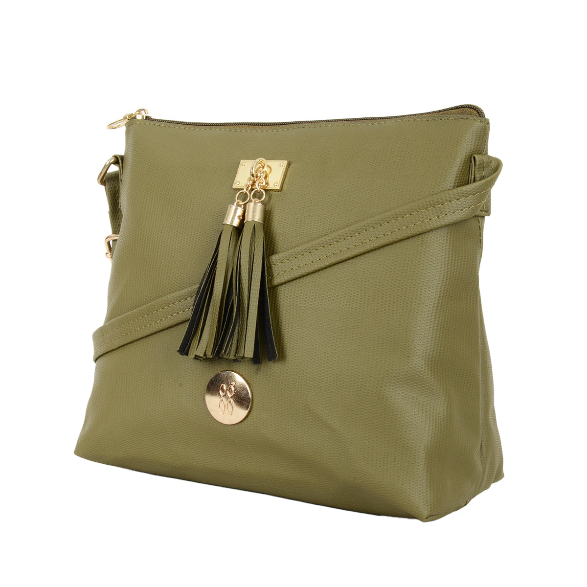 Carnel Green Small Satchel Bags-1