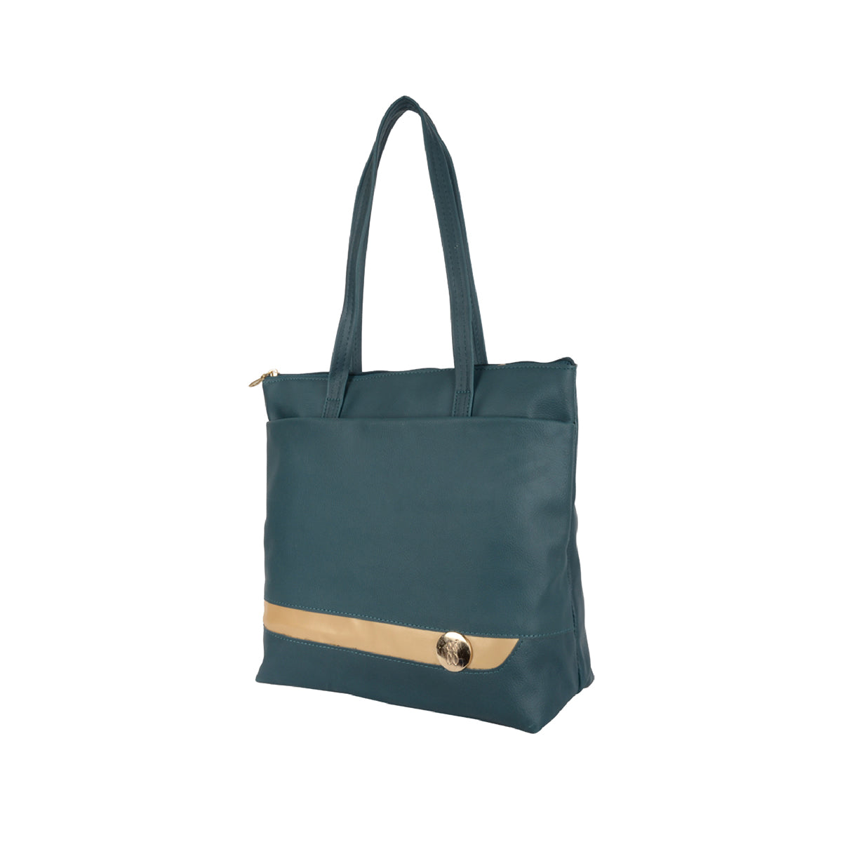 Chibi Green Large Tote Bags-1