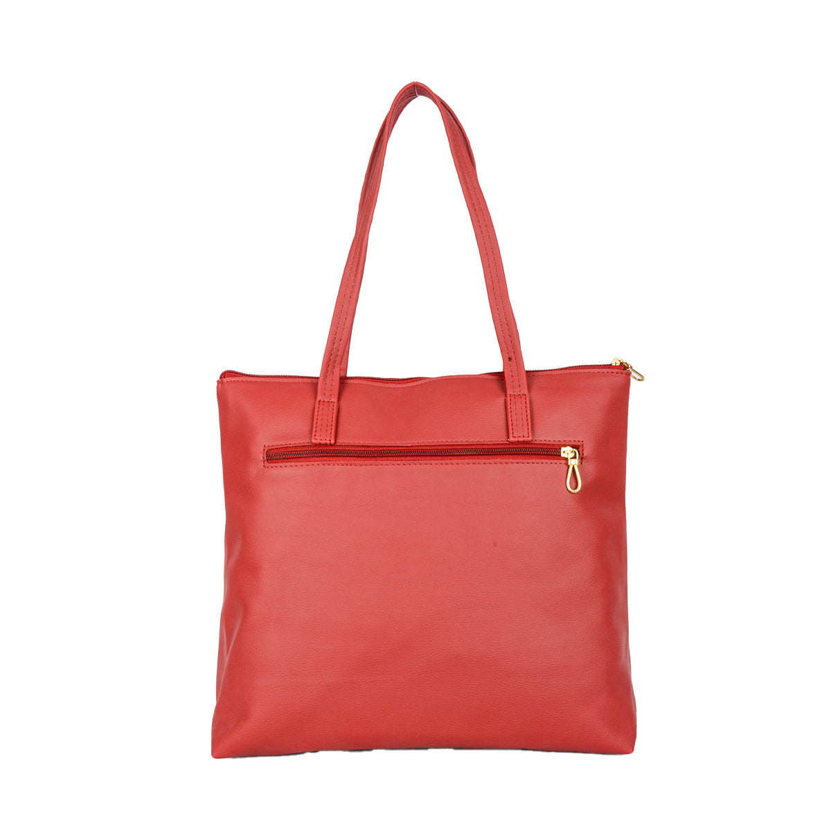 Vinci Red Large Tote Bags-1