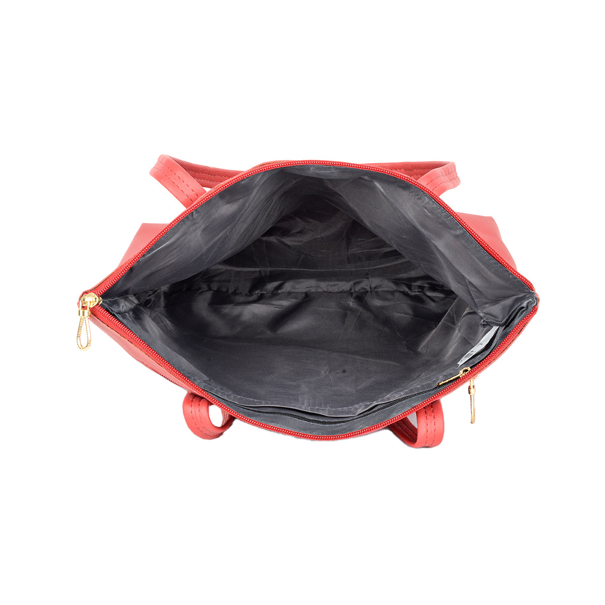 Vinci Red Large Tote Bags-1