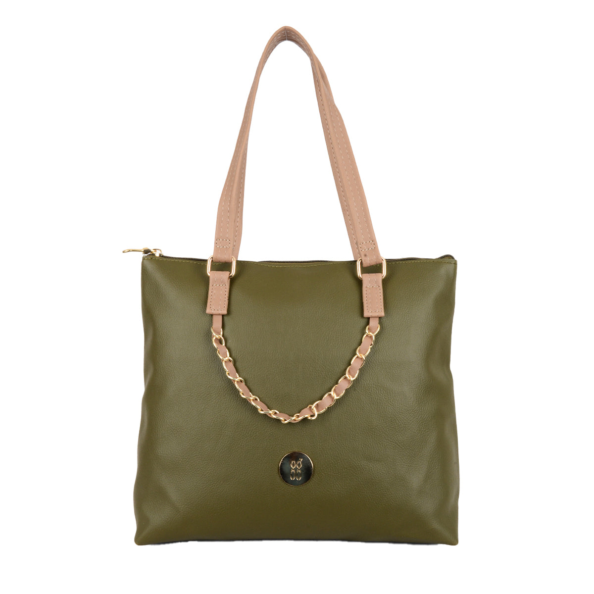 Umaru Green Medium Tote Bags-1