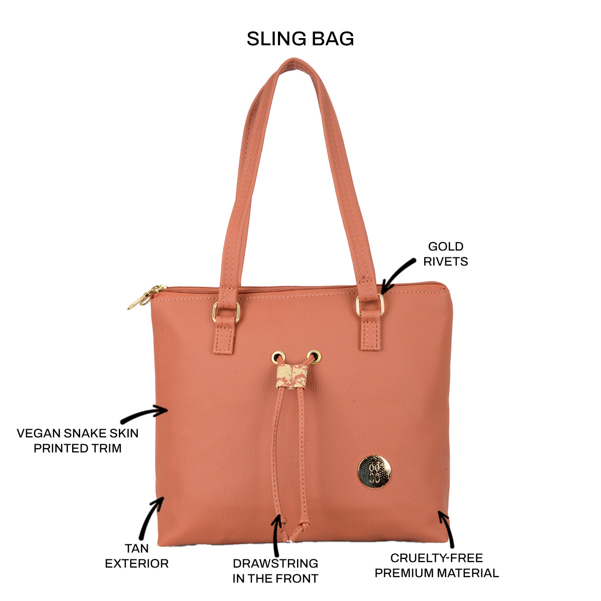 Taejin Tan Medium Tote Bags-1