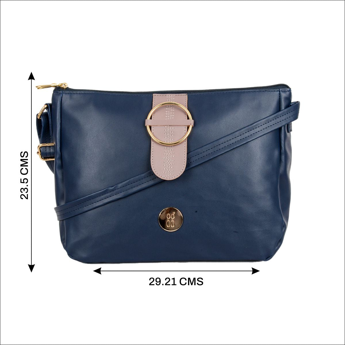 Levi Blue Medium Saddle Bags-1