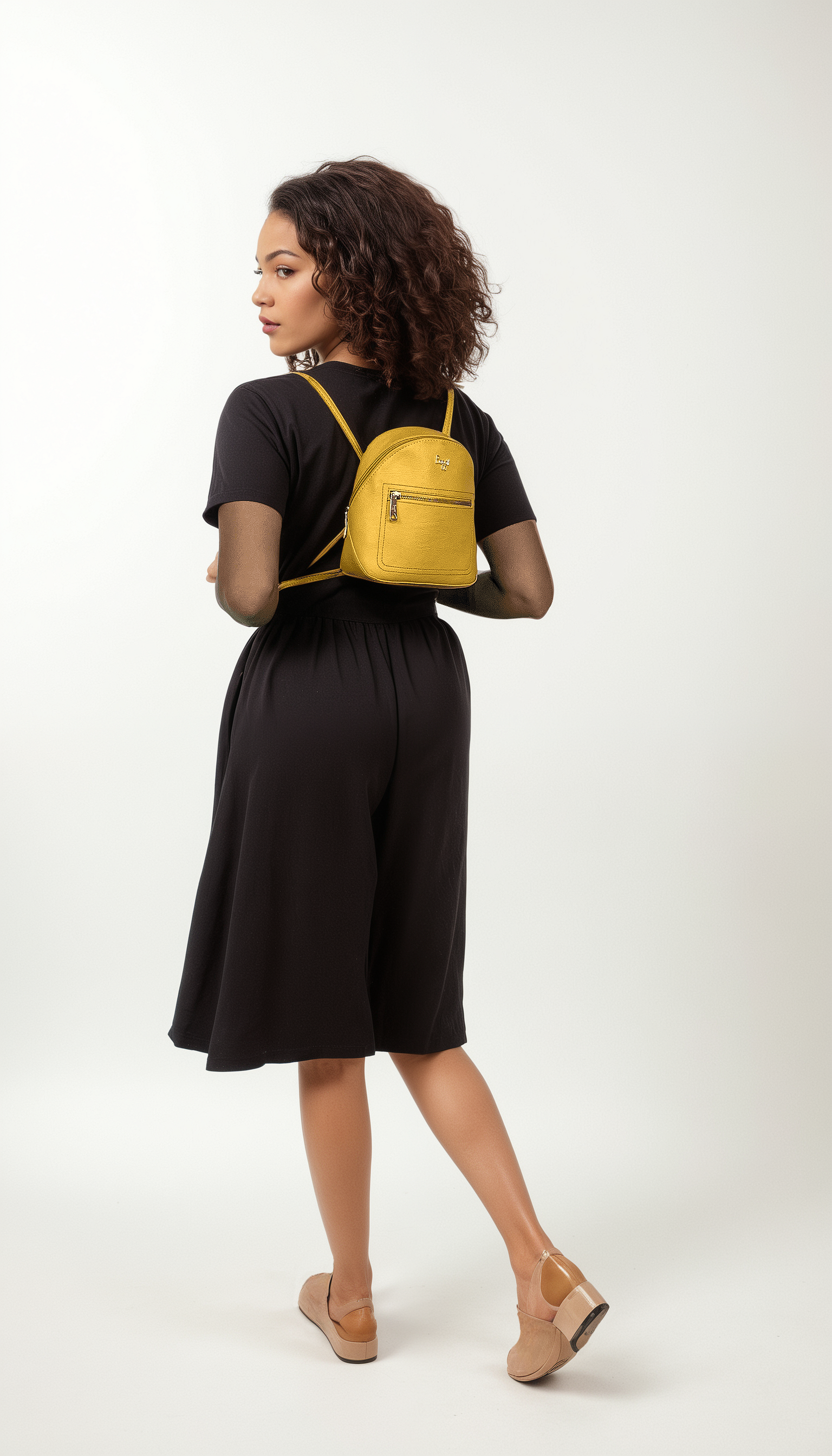 Oshu Yellow XS Backpack Sling Bags