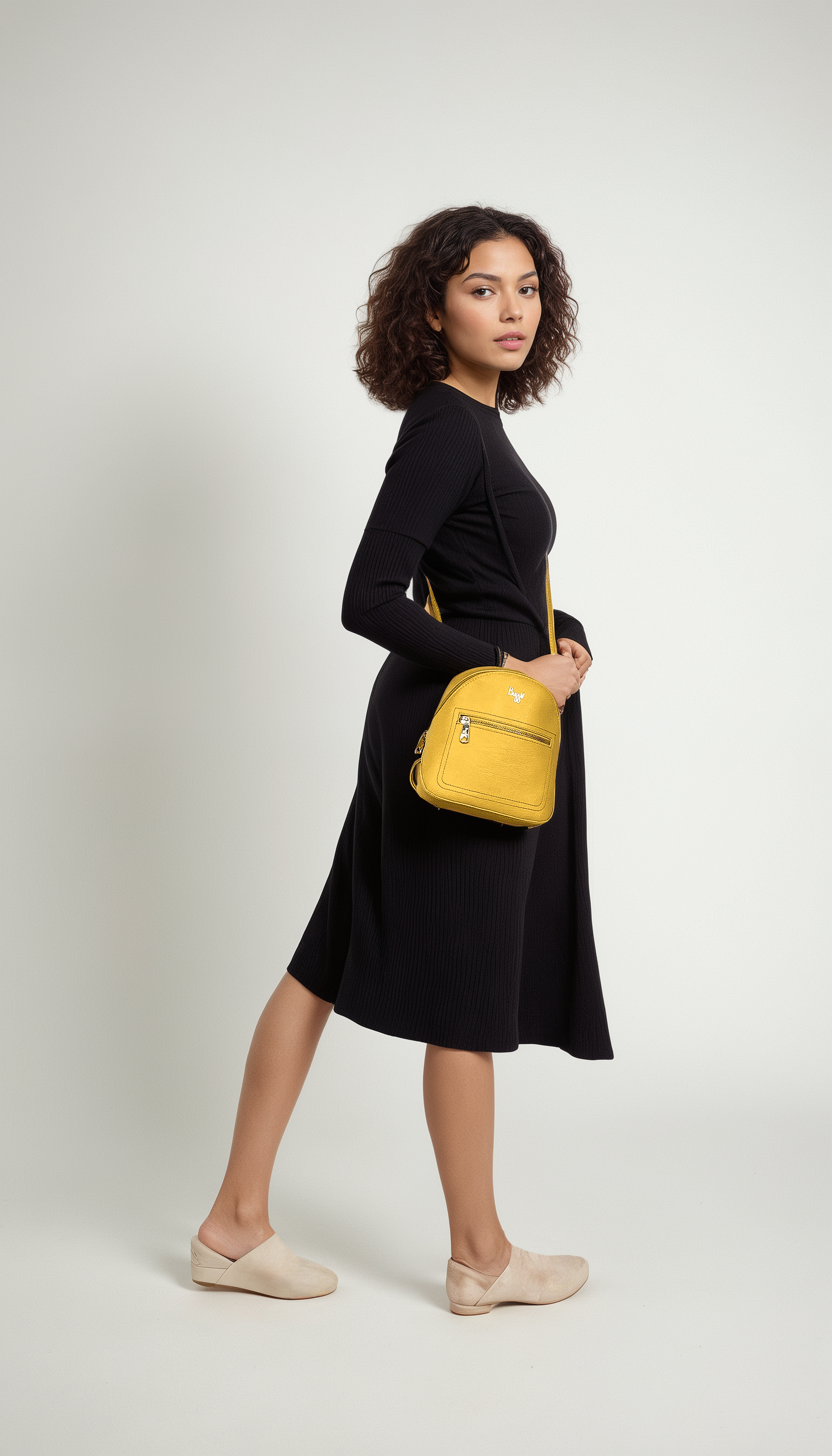 Oshu Yellow XS Backpack Sling Bags