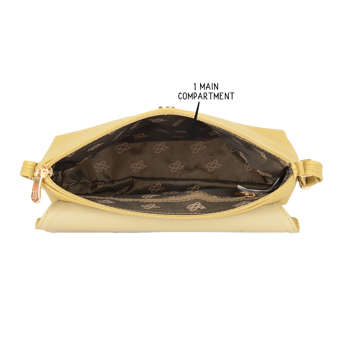 Kajom Yellow Small Tote Sling Bag