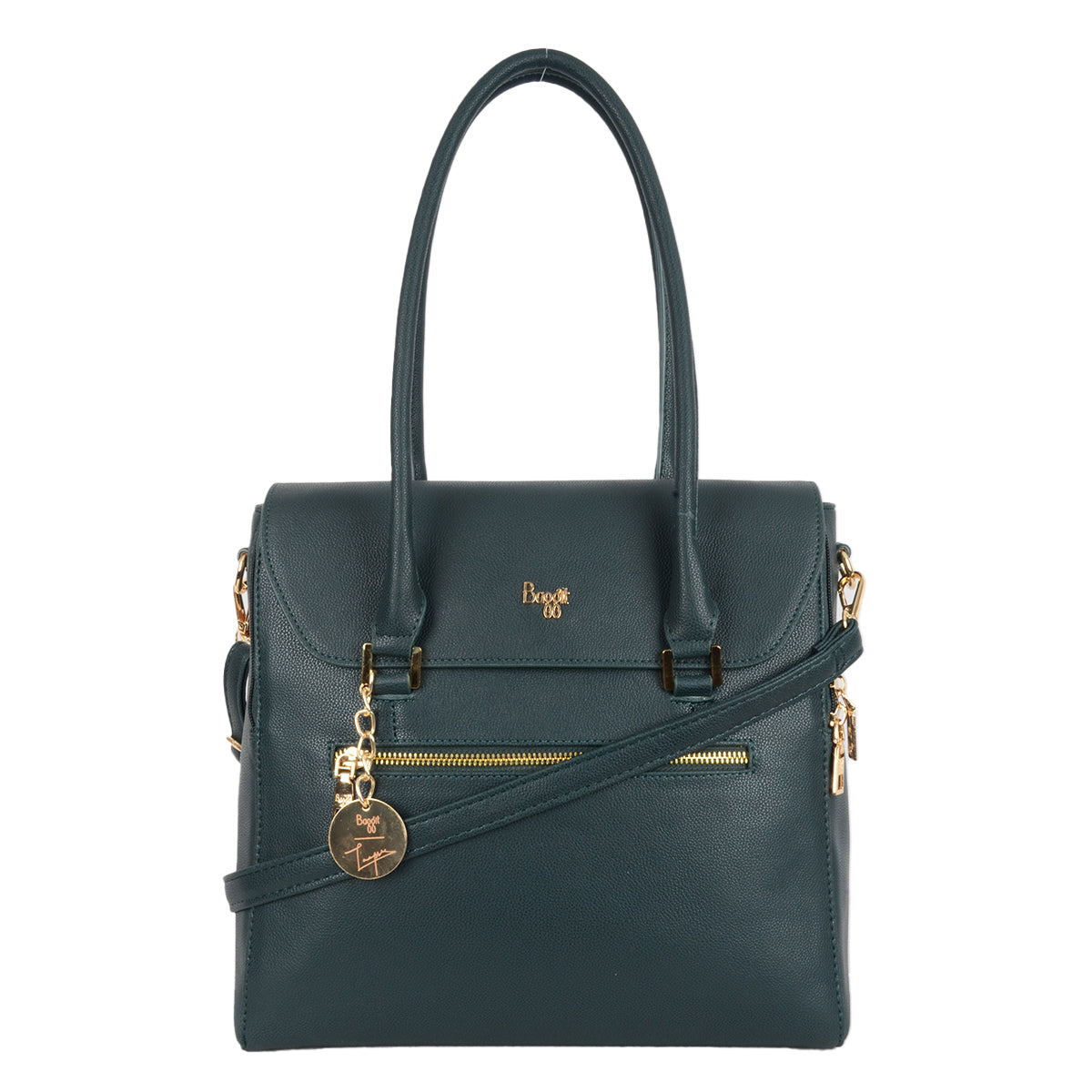 Girango Green Medium Tote Bags