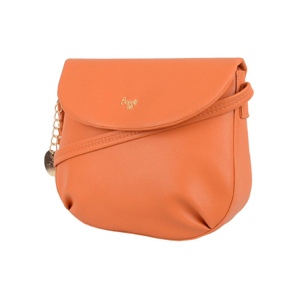 Plumo Orange Small Saddle Bags