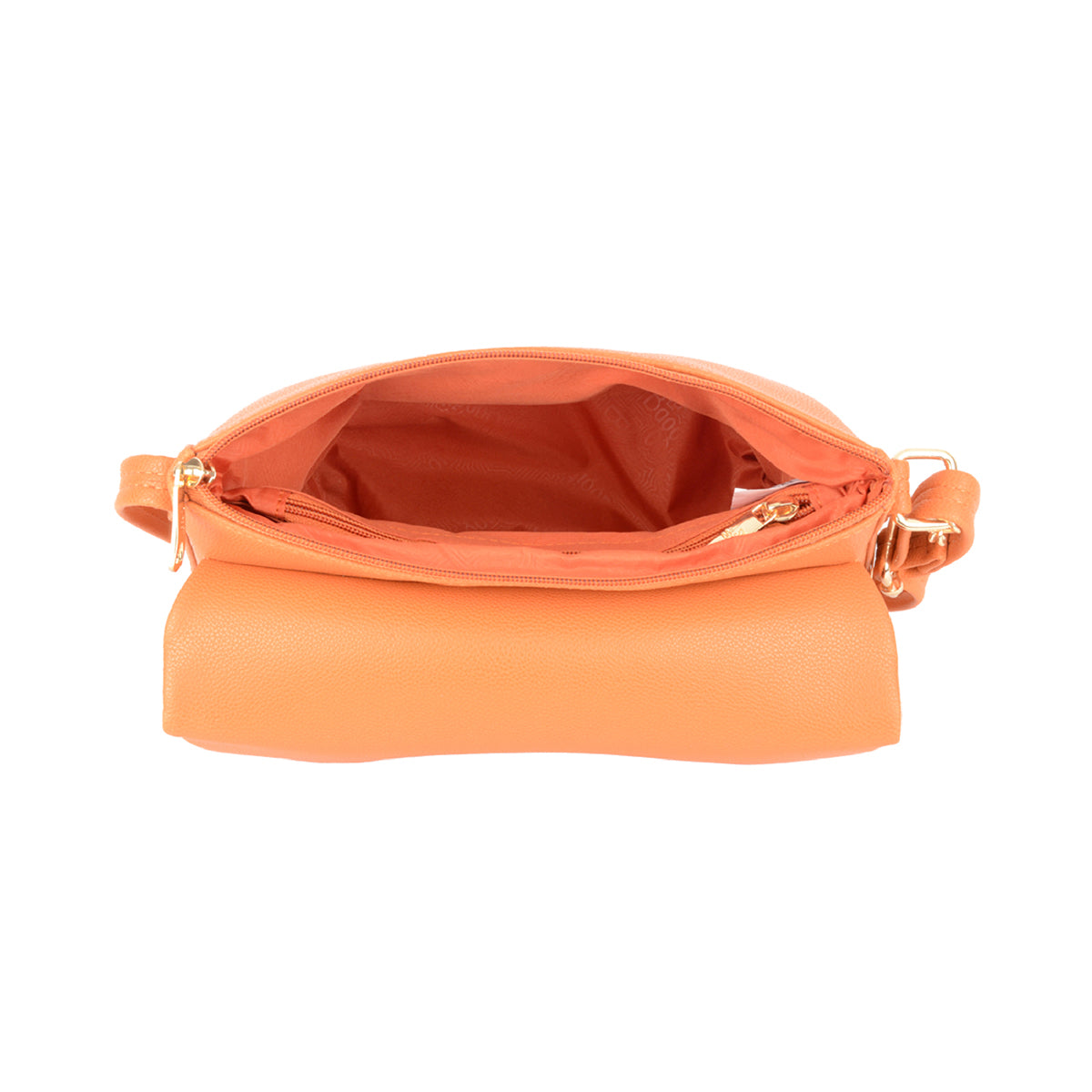 Plumo Orange Small Saddle Bags