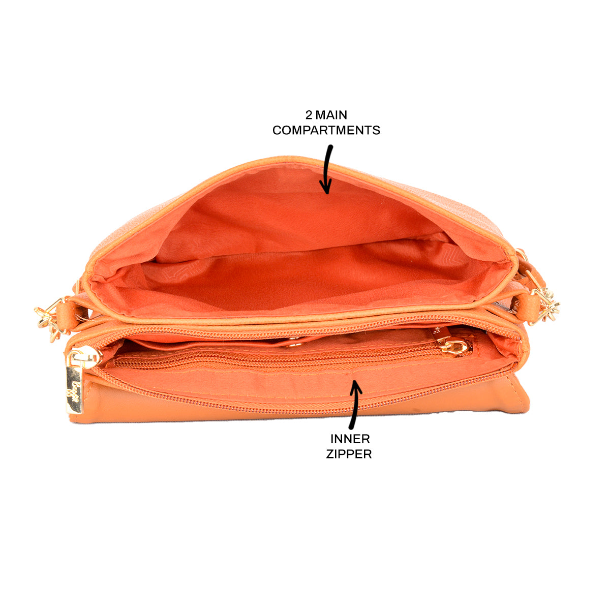 Nicola Orange Xs Satchel Mobiles