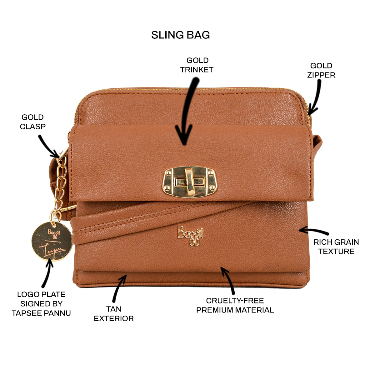 Maltase Tan Xs Camera Bag Mobiles