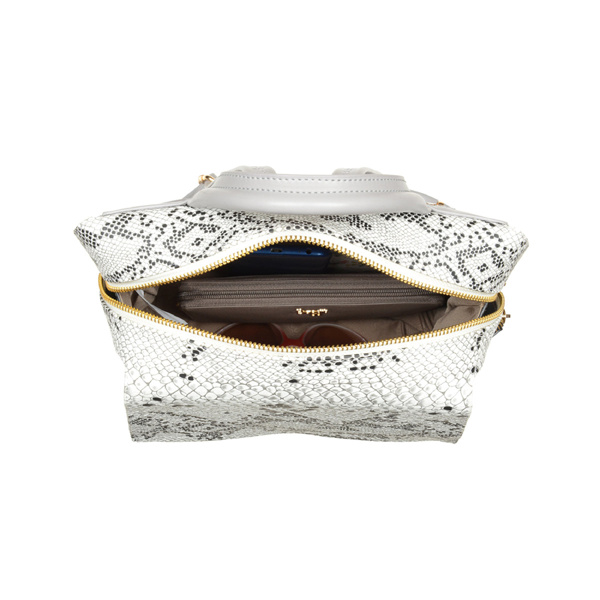 Aglow Grey Small Haversack Bags