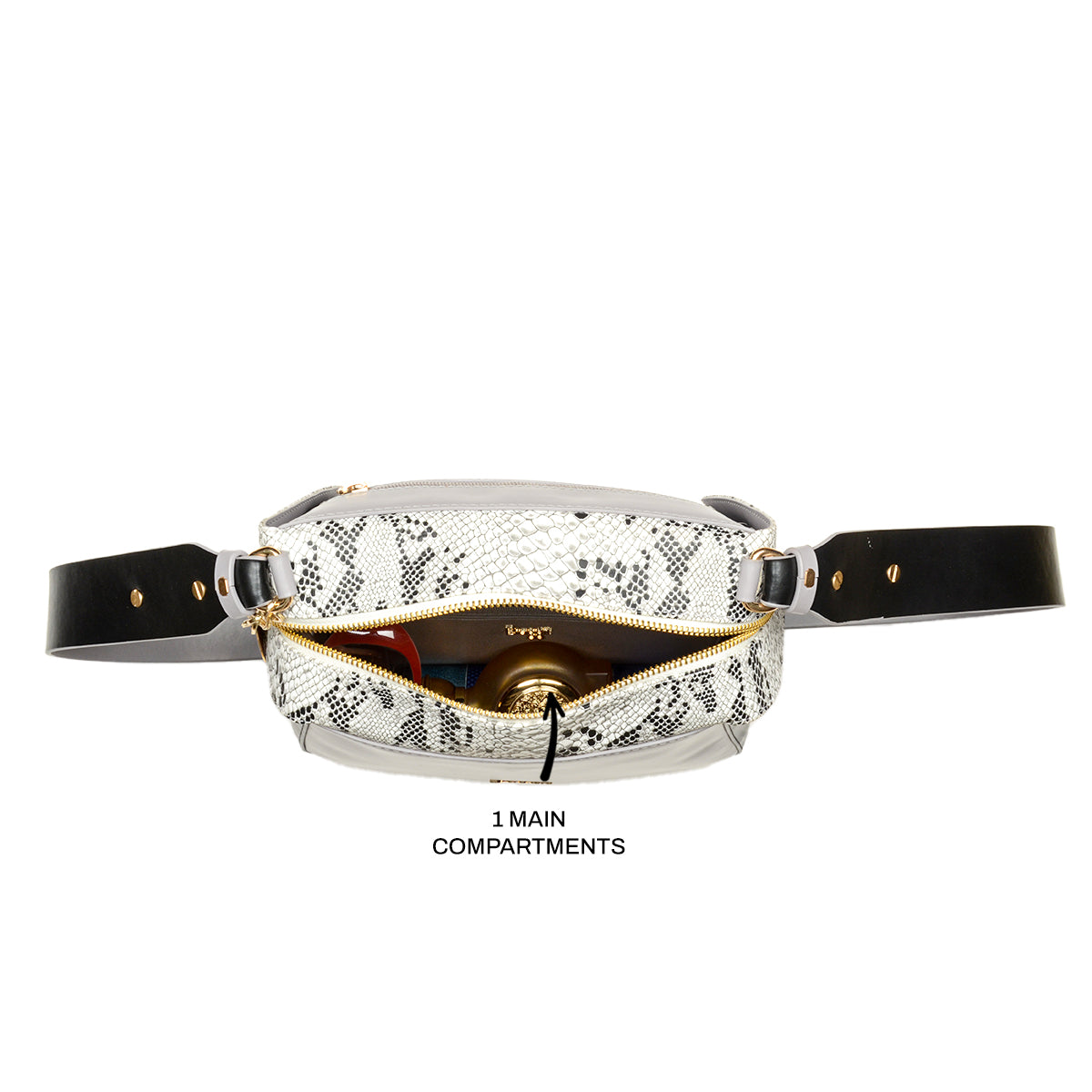 Battle Grey Medium Saddle Bags