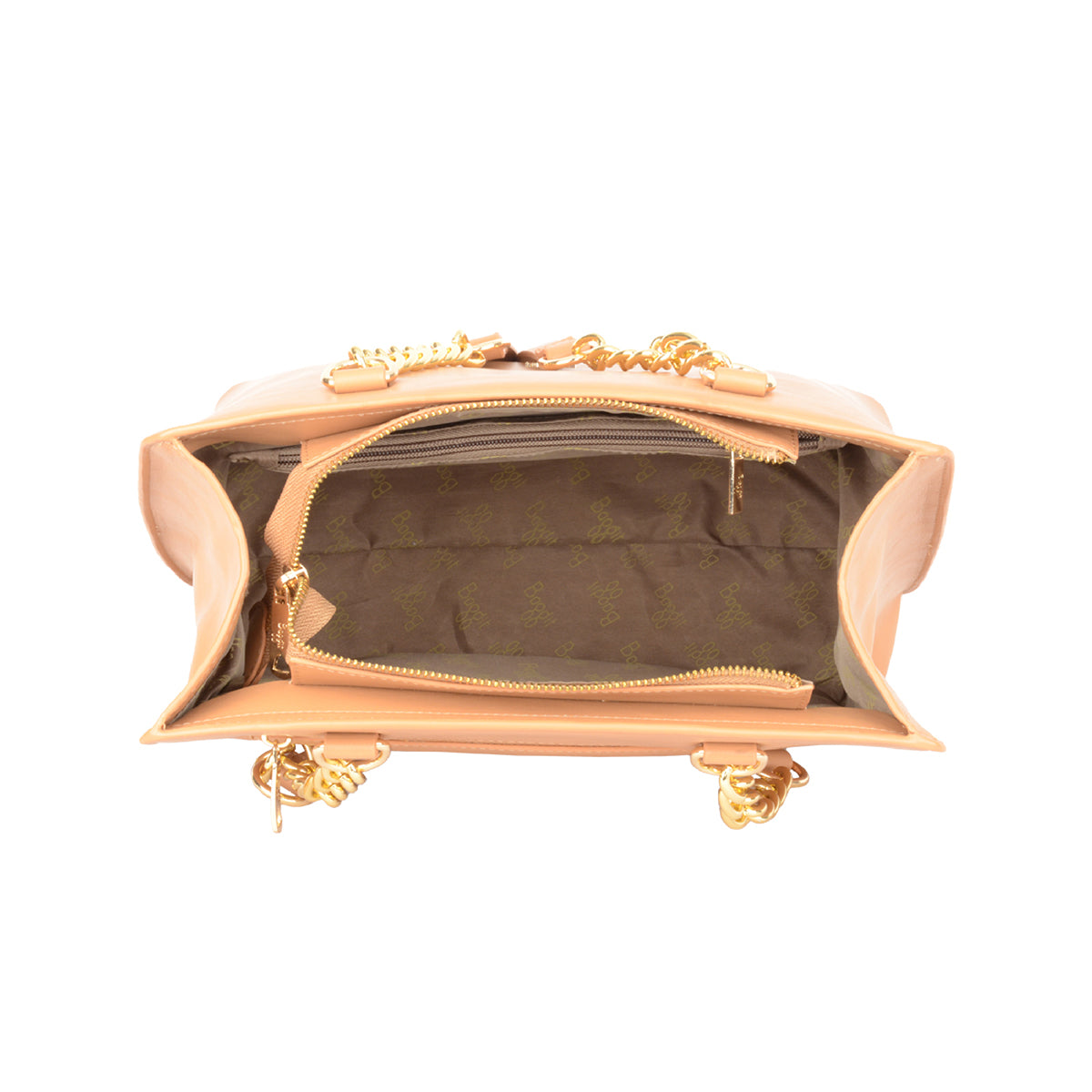 Dxb Beige Large Tote Bags