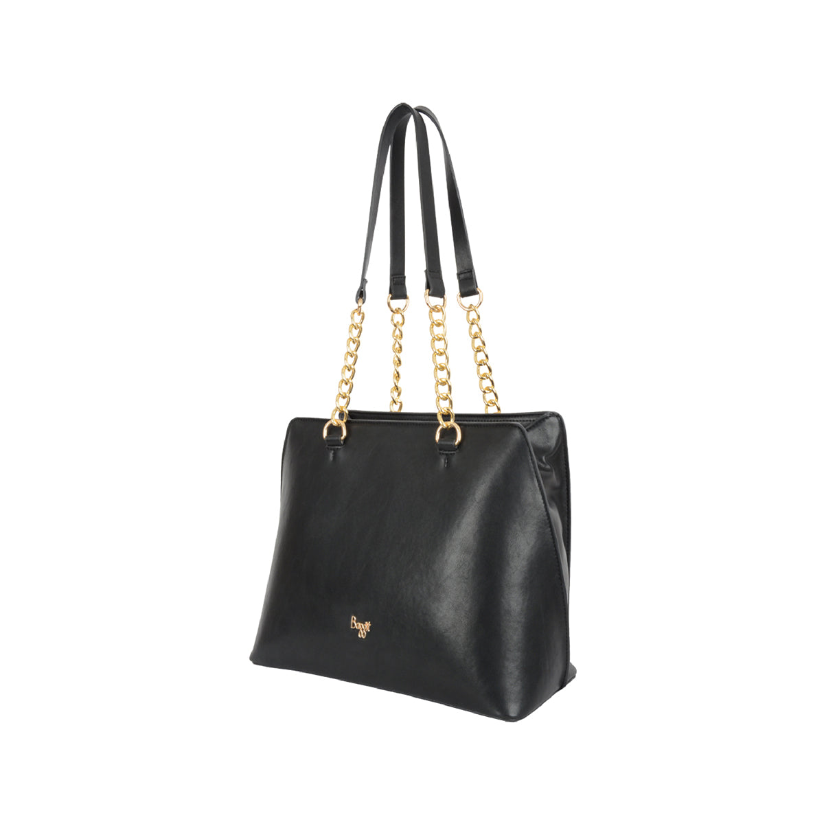 Dxb Black Large Tote Bags