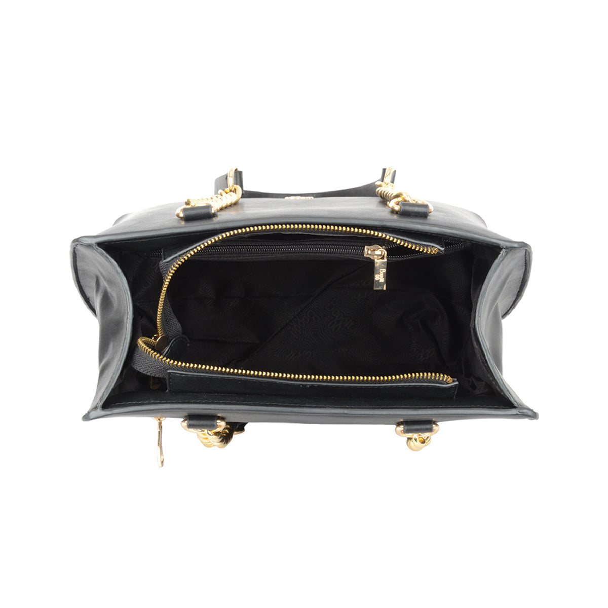 Dxb Black Large Tote Bags