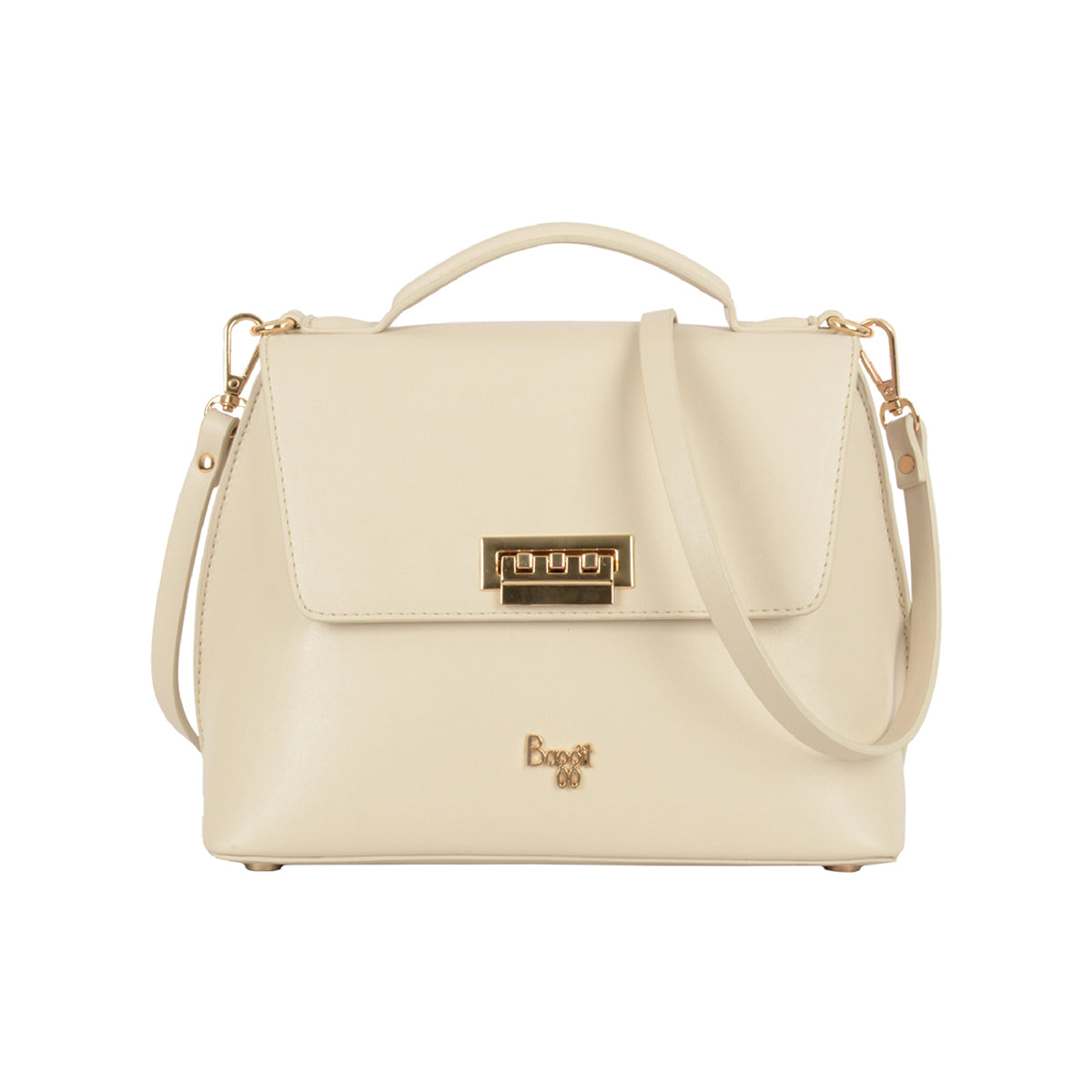 Branch White Small Tote Bag