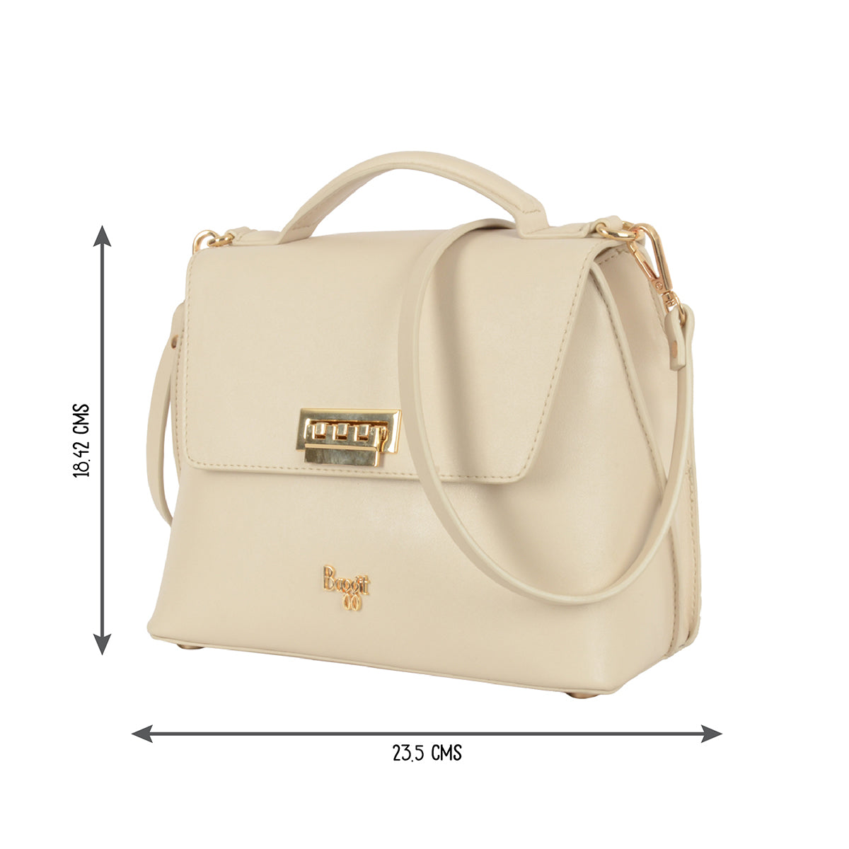 Branch White Small Tote Bag