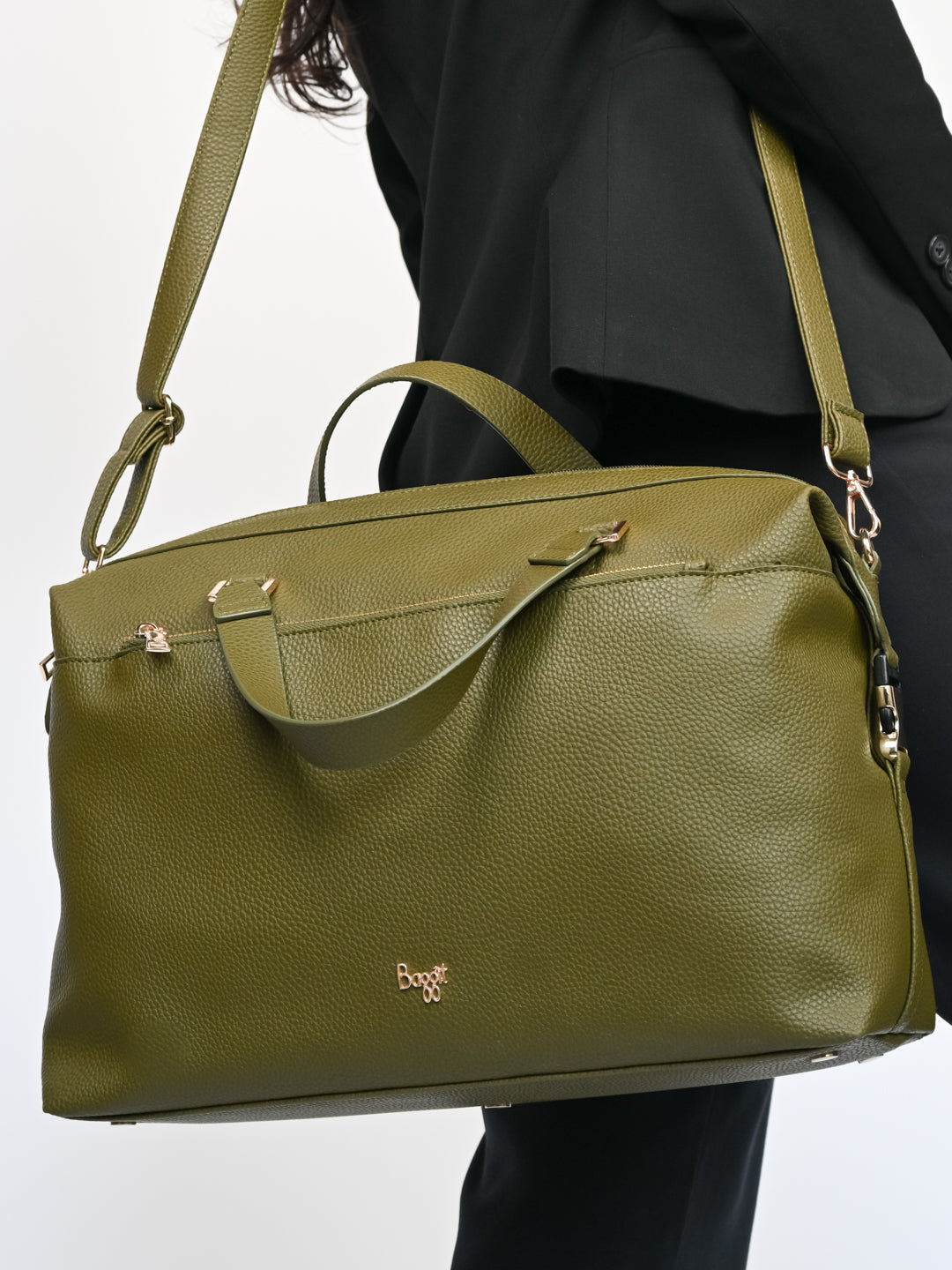 Traveler Green Large Duffel Bags