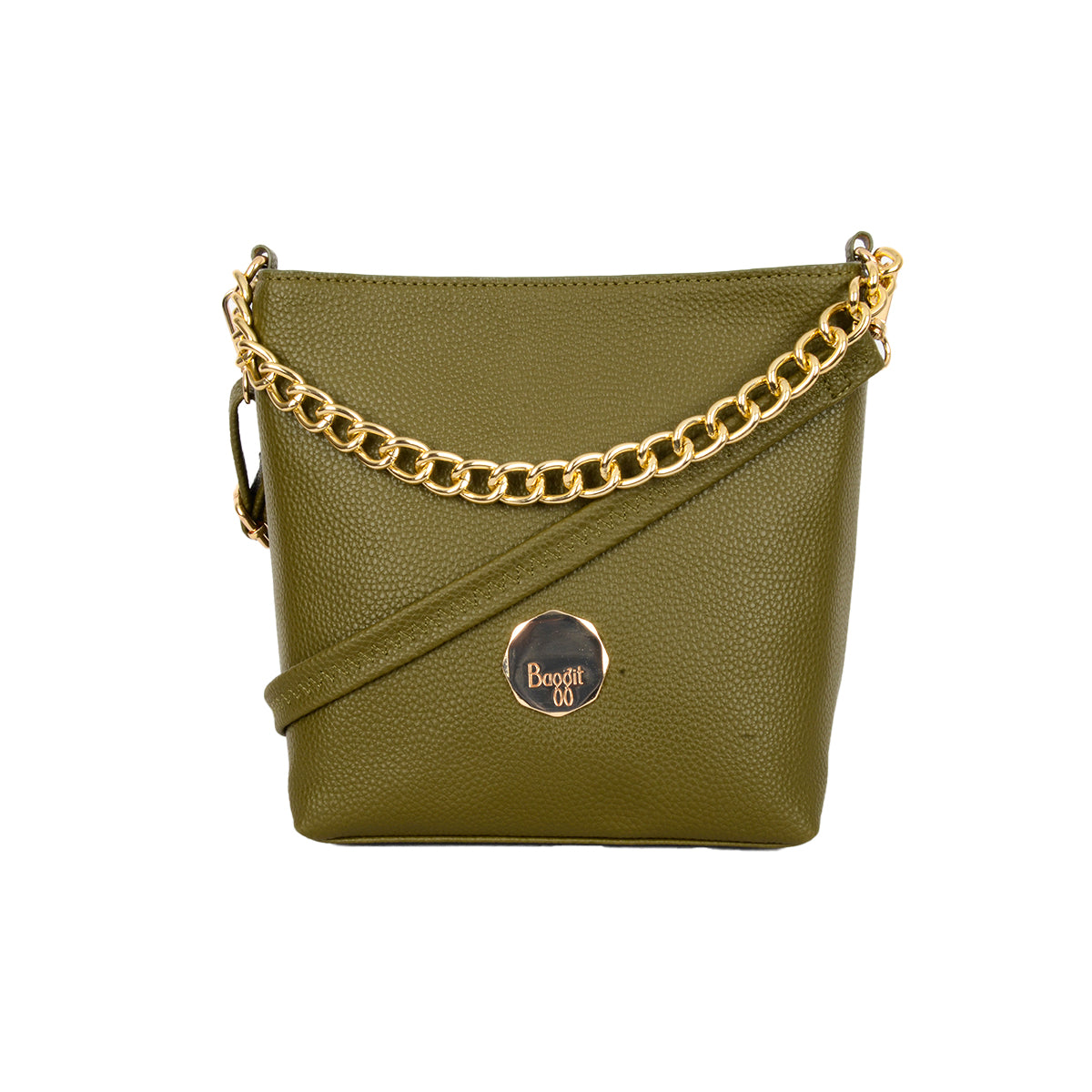 Fuller Green Small Bucket Bag