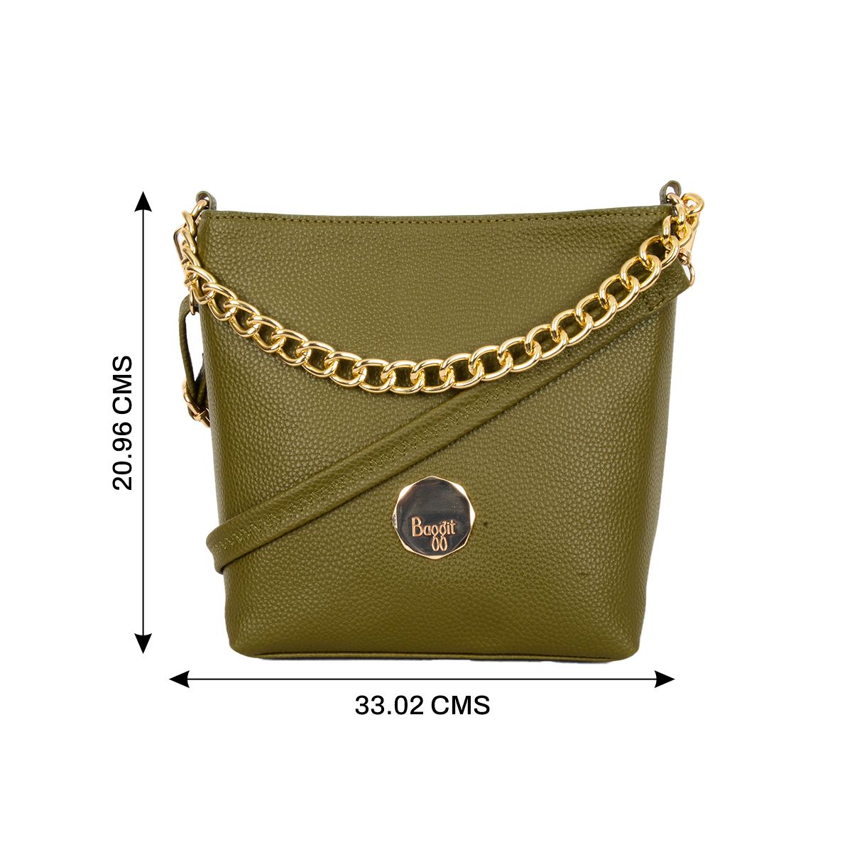 Fuller Green Small Bucket Bag