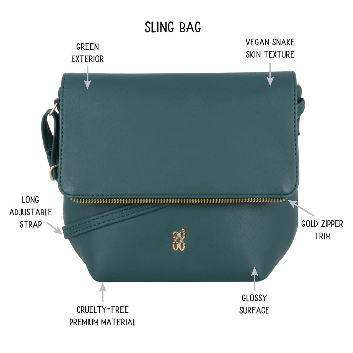 Etsu Green XS Tote Sling Bags