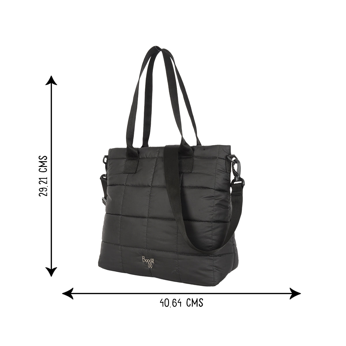 Dorli Black Large Tote Bag