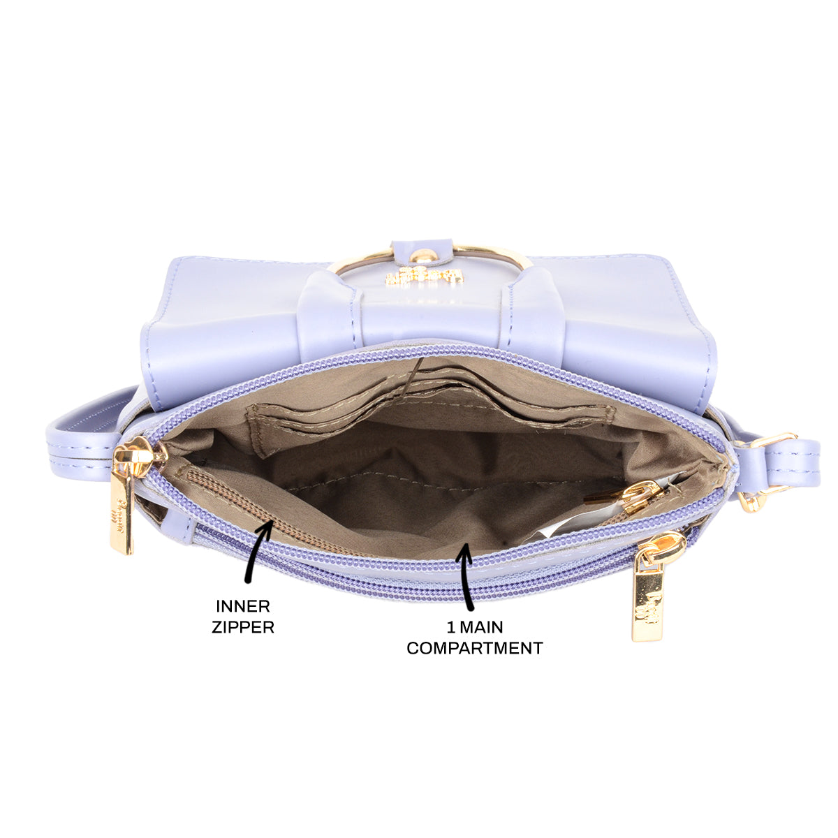 Hoops Purple XXS Tote Sling Bags