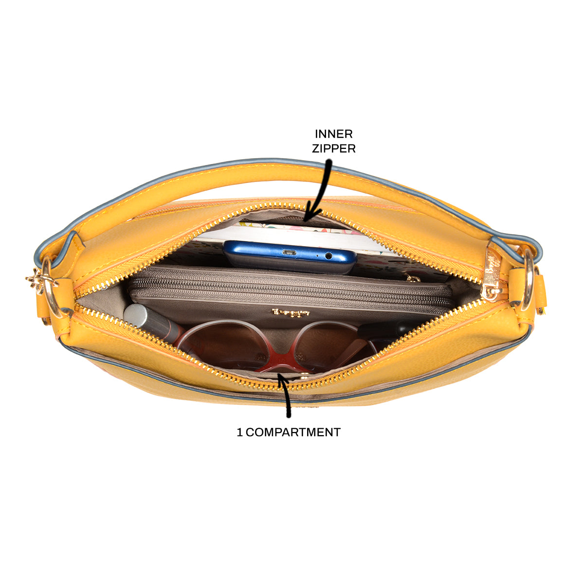 Make Yellow Small Hobo Bags